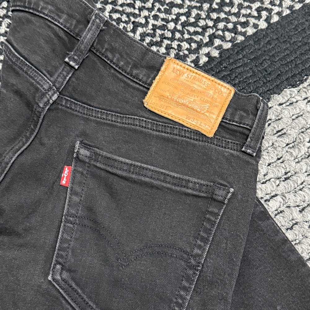 Levi’s 511 Slim Jeans Men’s 33 Straight Leg Casual Classic Denim - Picture 6 of 9